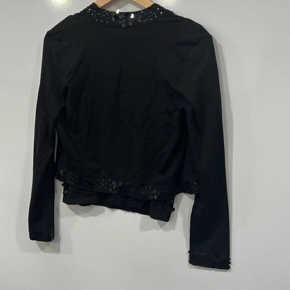 Josephine Chaus black and sequin sweater set small - Picture 7 of 7